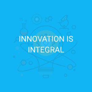 Graphic showing the innovation process